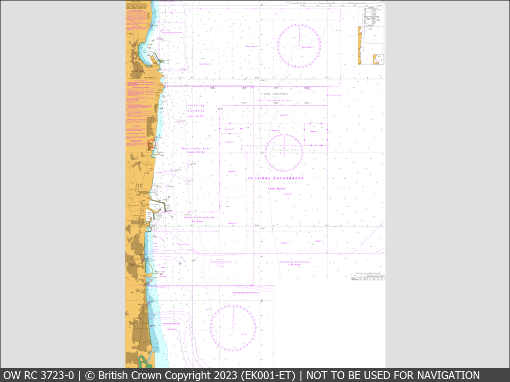 UKHO Raster Chart 3723