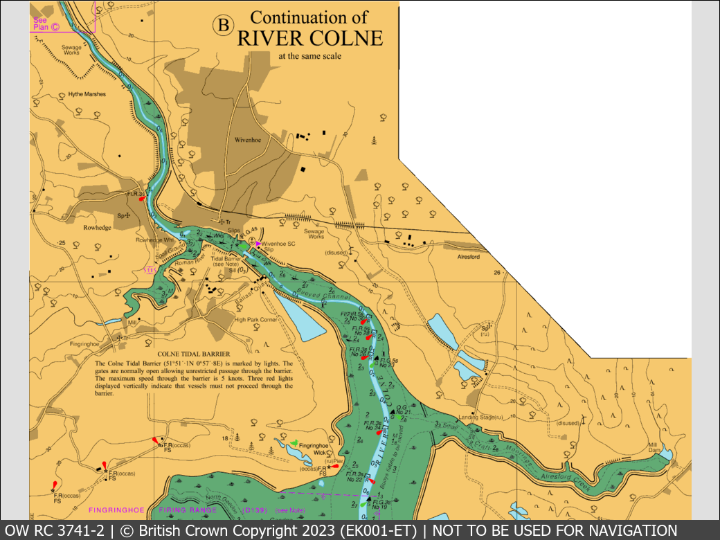 OceanWise Raster Chart 3741 panels