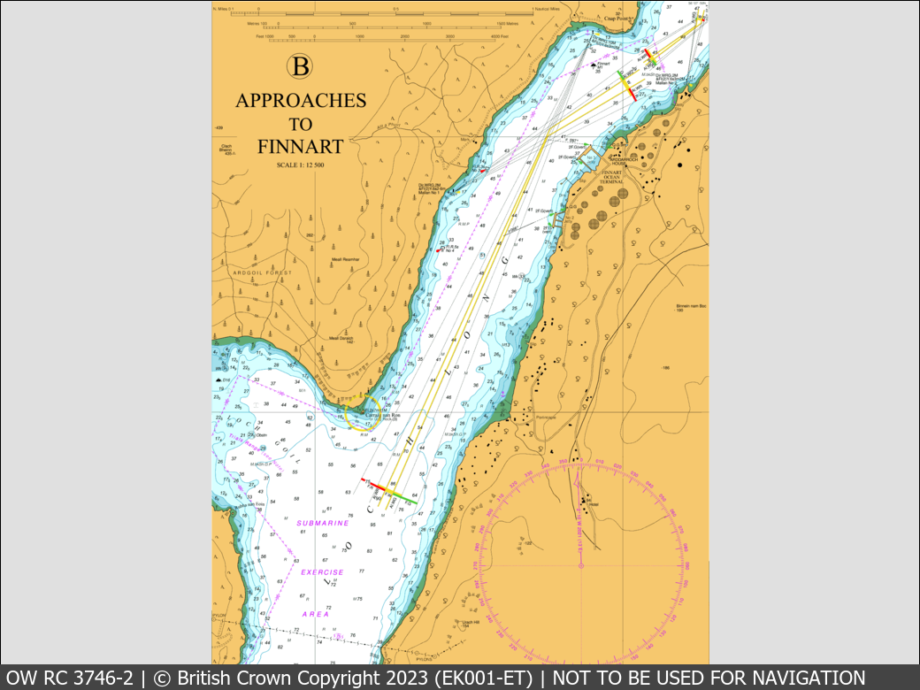 OceanWise Raster Chart 3746 panels