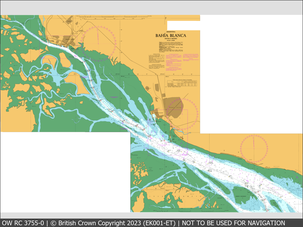 UKHO Raster Chart 3755