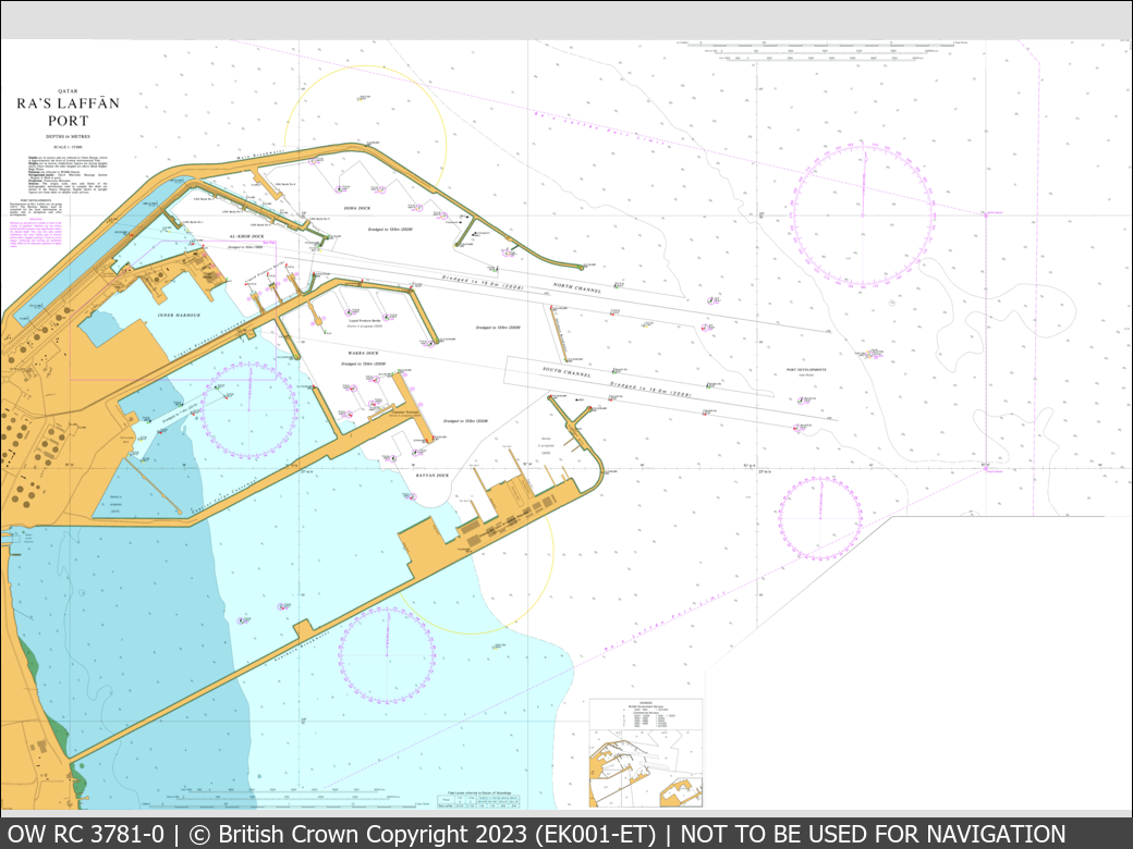 UKHO Raster Chart 3781