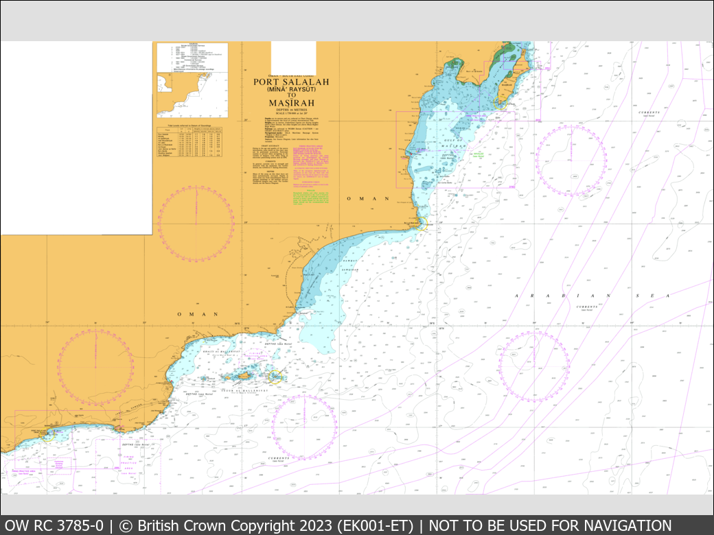 UKHO Raster Chart 3785