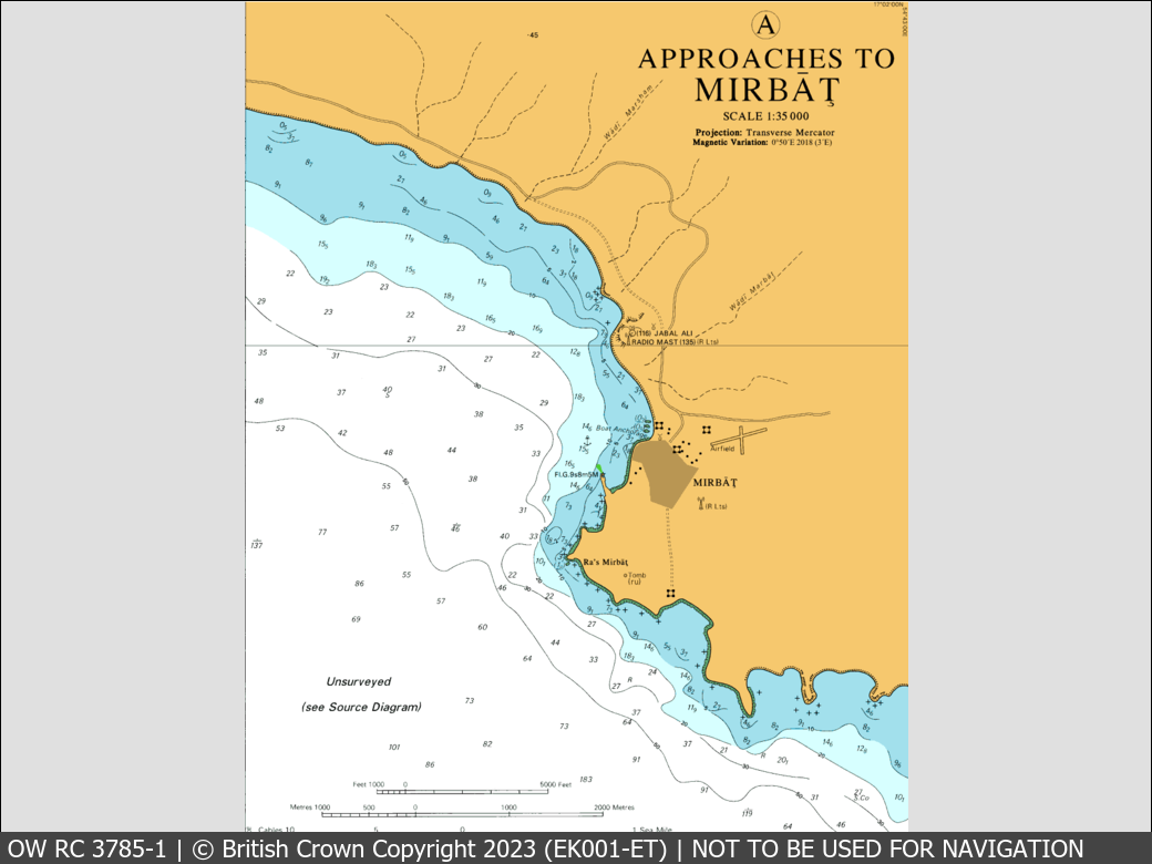 OceanWise Raster Chart 3785 panels