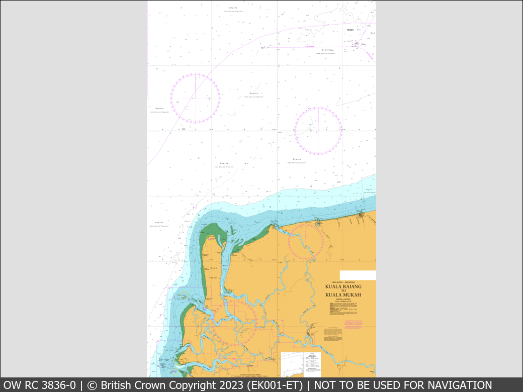 UKHO Raster Chart 3836