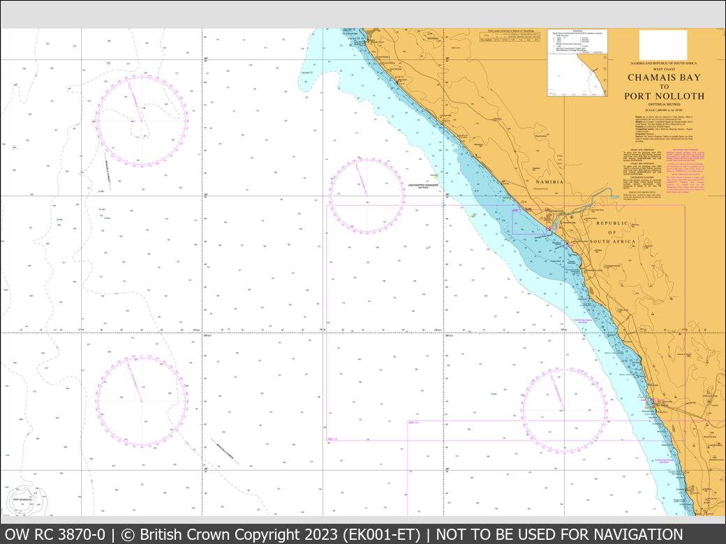 UKHO Raster Chart 3870