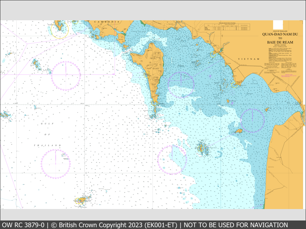 UKHO Raster Chart 3879