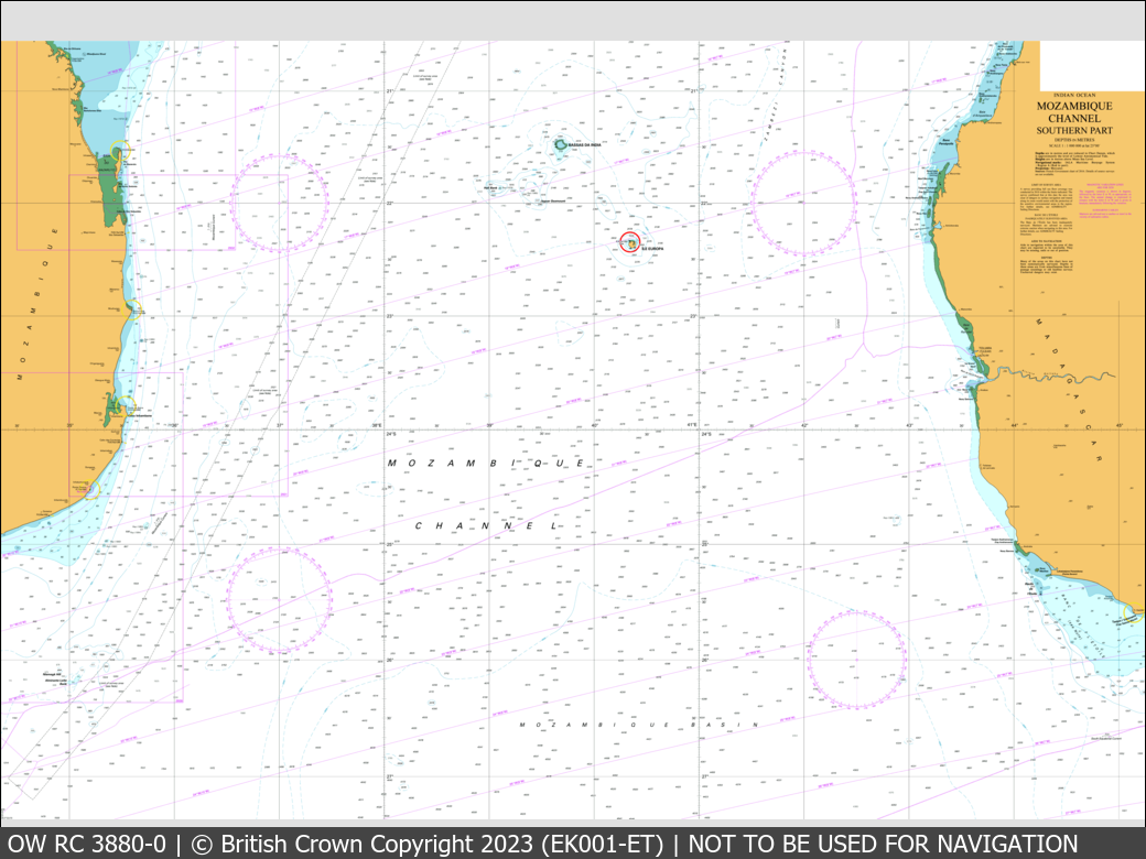 UKHO Raster Chart 3880