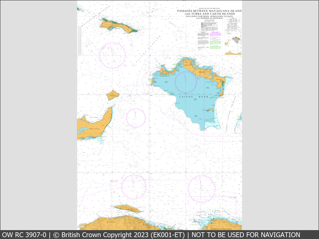 UKHO Raster Chart 3907