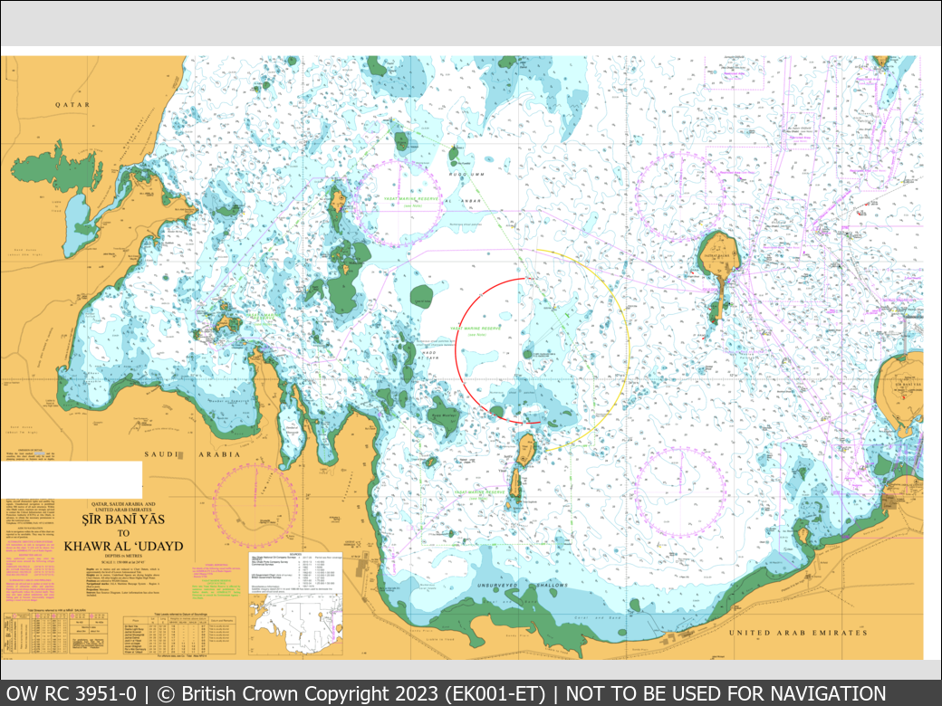 UKHO Raster Chart 3951