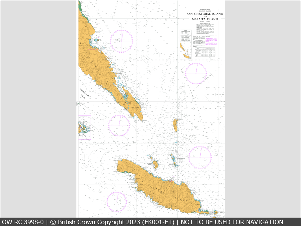 UKHO Raster Chart 3998