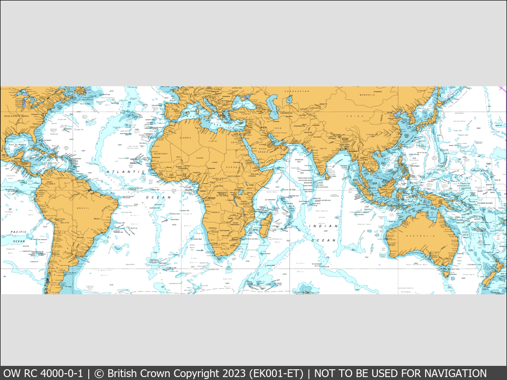 OceanWise Raster Chart 4000 panels