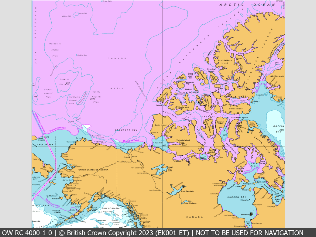 OceanWise Raster Chart 4000 panels