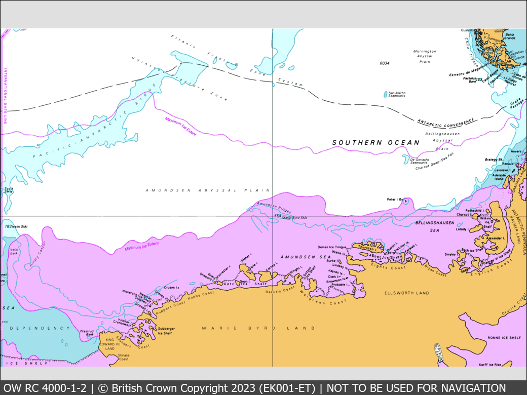 OceanWise Raster Chart 4000 panels