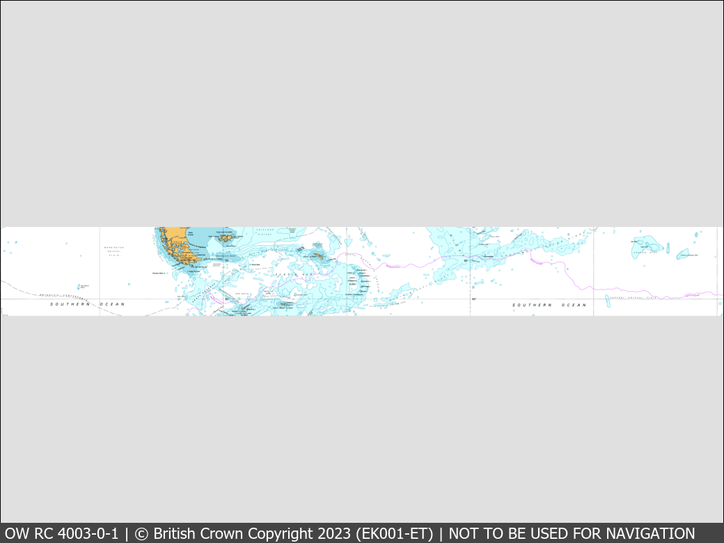 OceanWise Raster Chart 4003 panels