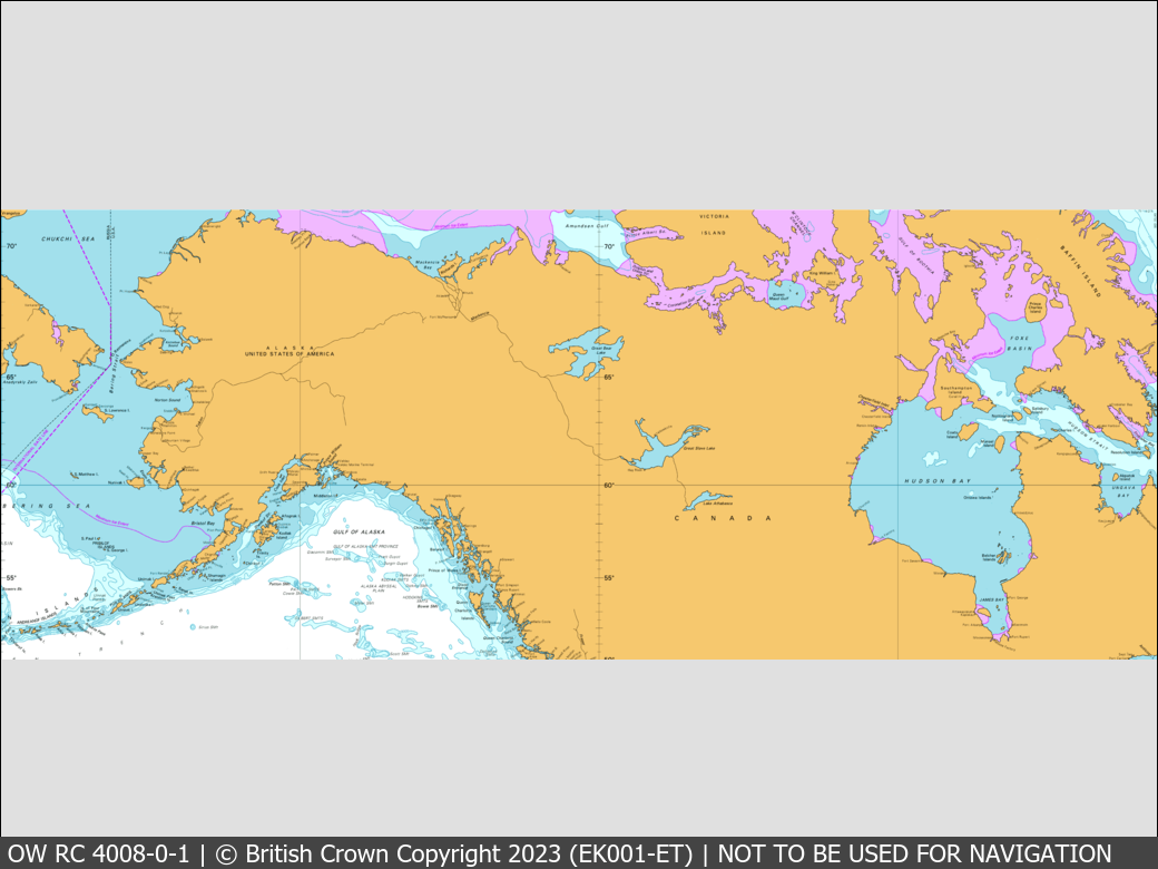 OceanWise Raster Chart 4008 panels