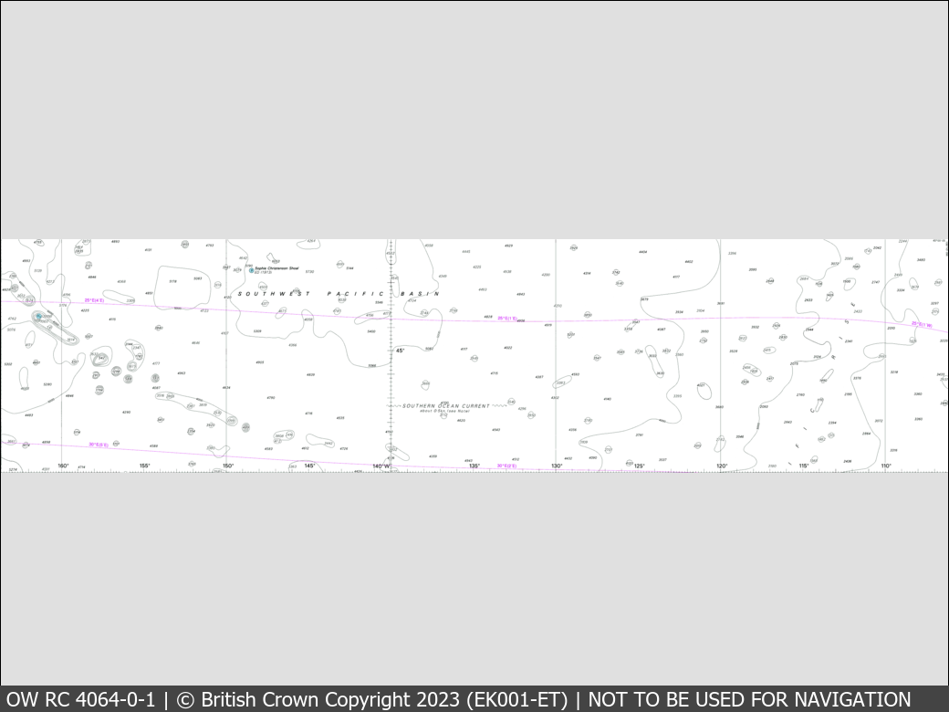 OceanWise Raster Chart 4064 panels