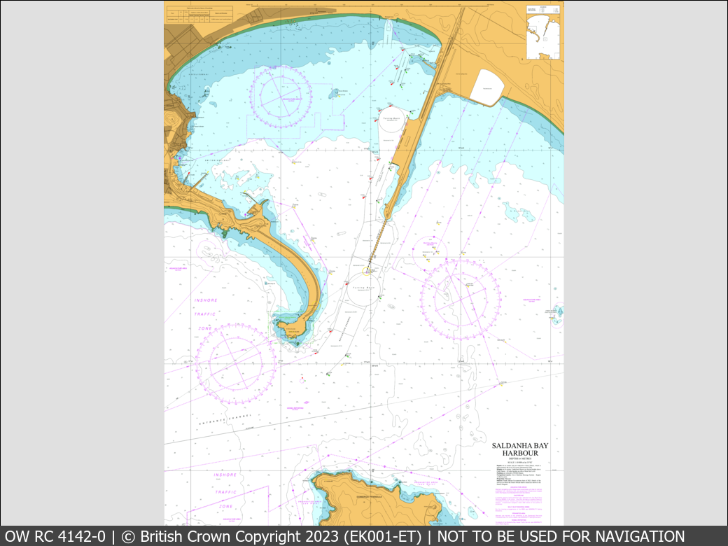 UKHO Raster Chart 4142