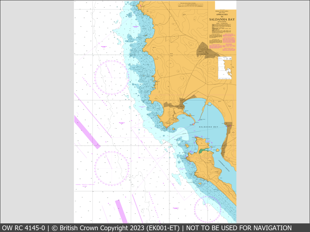 UKHO Raster Chart 4145