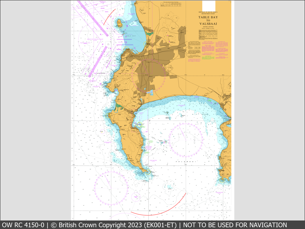 UKHO Raster Chart 4150