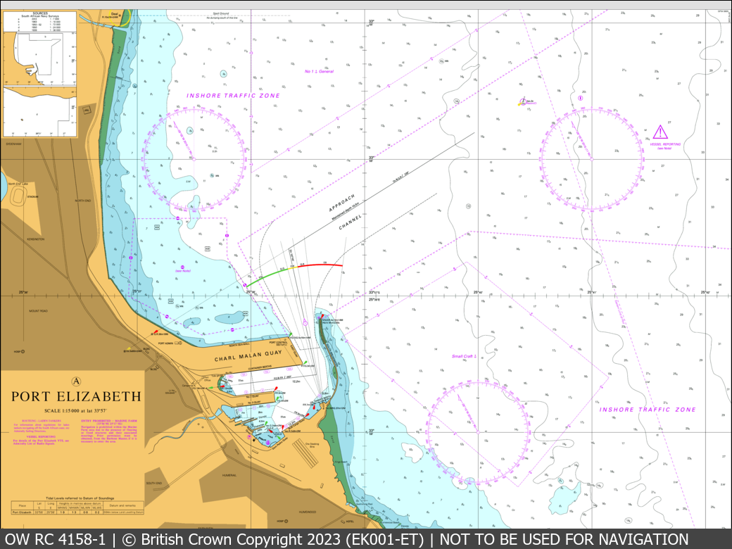 UKHO Raster Chart 4158