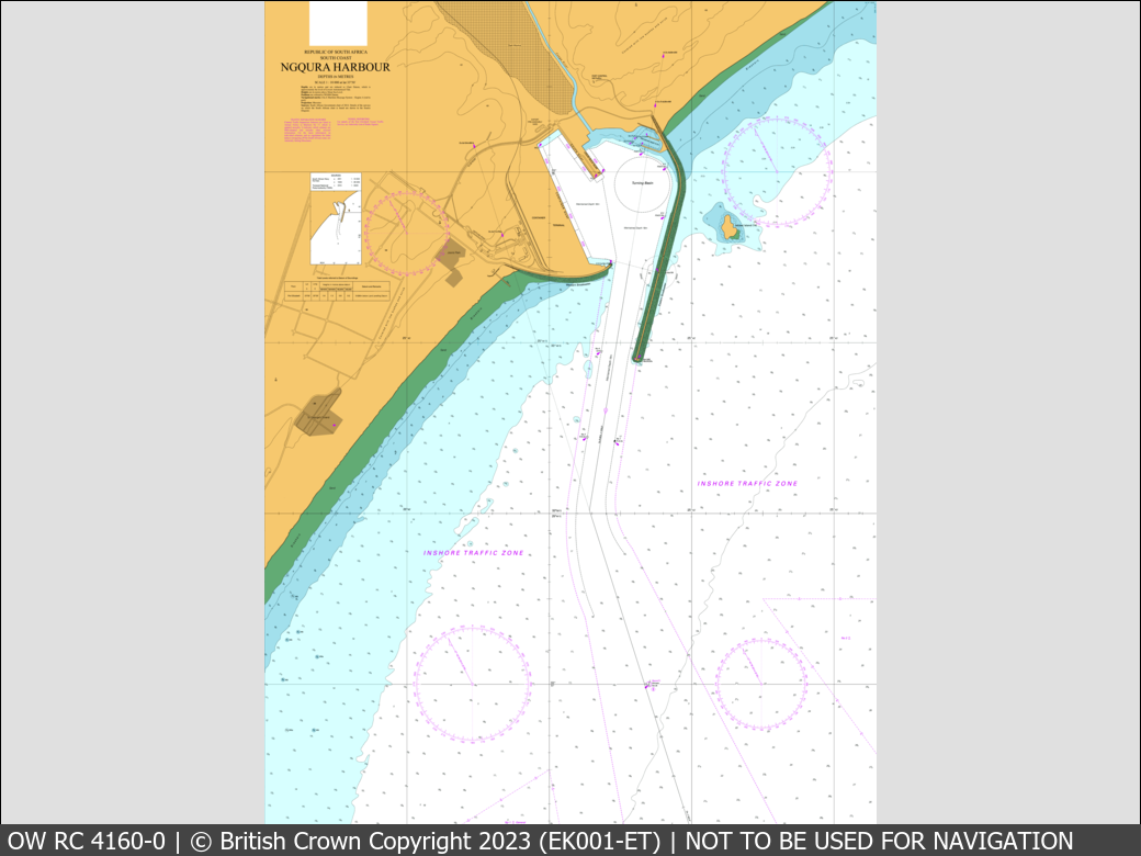 UKHO Raster Chart 4160