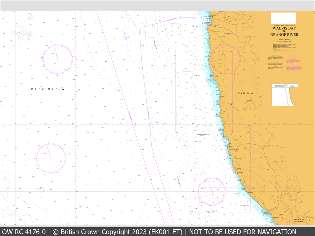 UKHO Raster Chart 4176