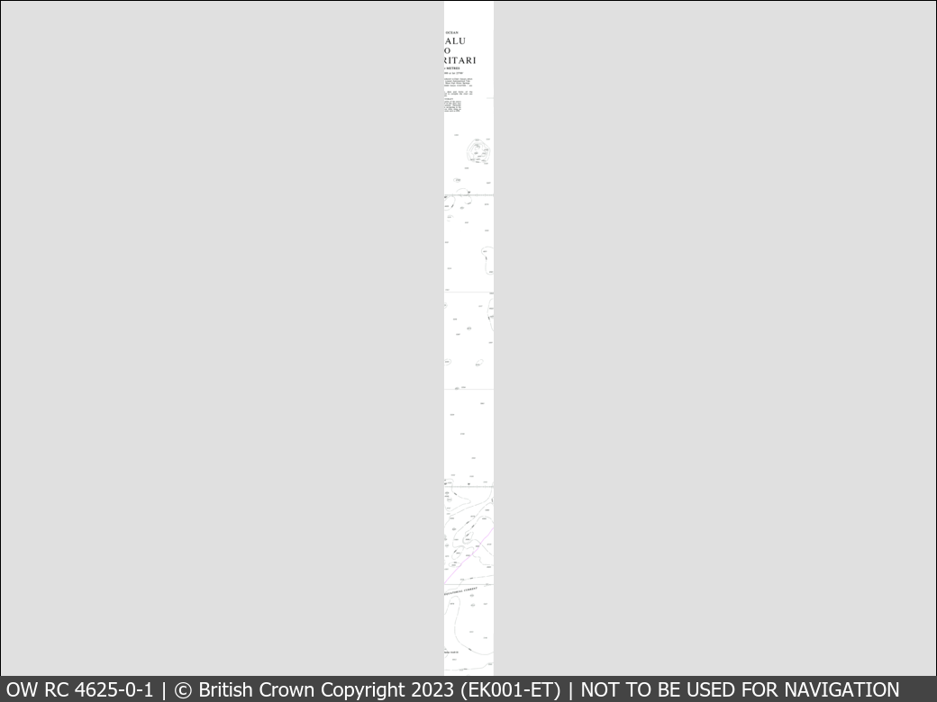 OceanWise Raster Chart 4625 panels