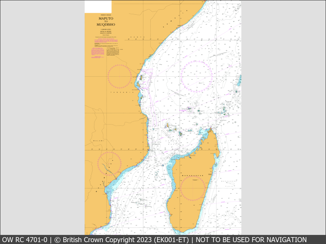 UKHO Raster Chart 4701