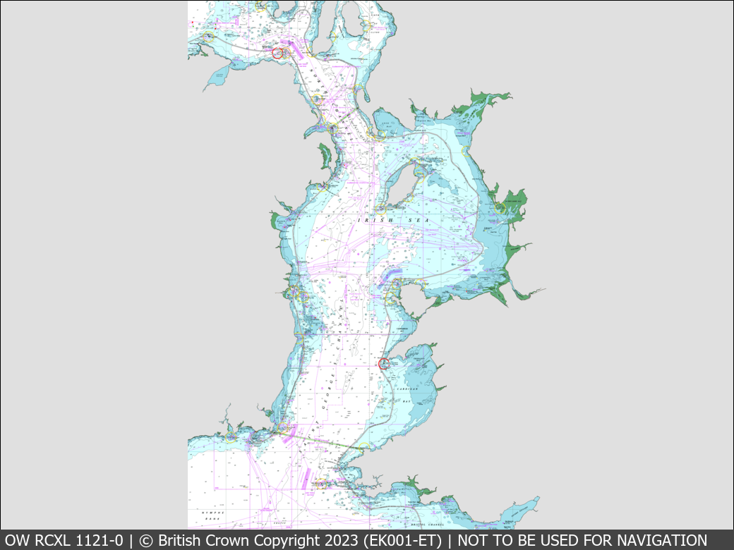 UKHO Raster Chart XL 1121