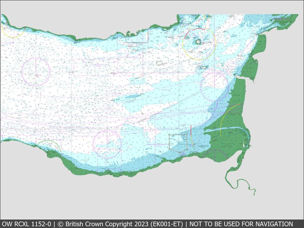 UKHO Raster Chart XL 1152