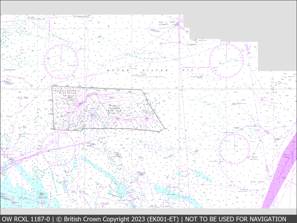 UKHO Raster Chart XL 1187