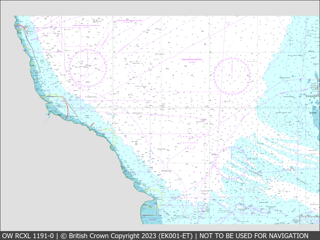 UKHO Raster Chart XL 1191