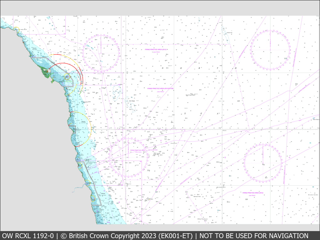 UKHO Raster Chart XL 1192