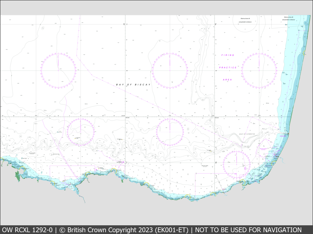 UKHO Raster Chart XL 1292