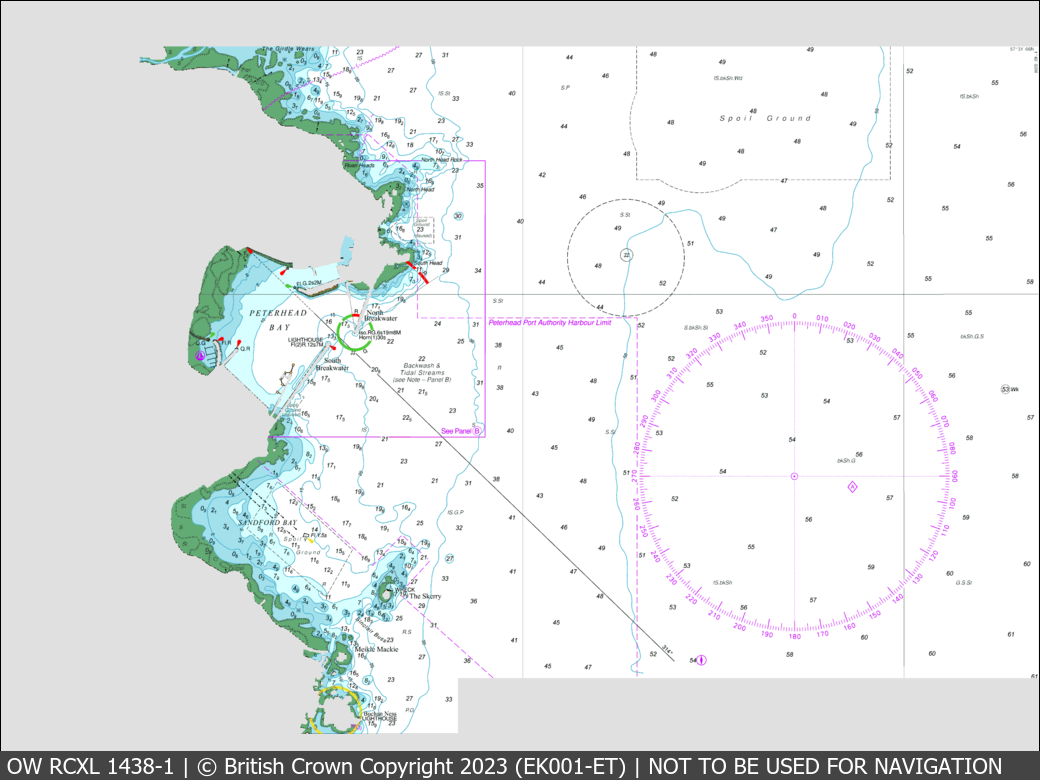 UKHO Raster Chart XL 1438