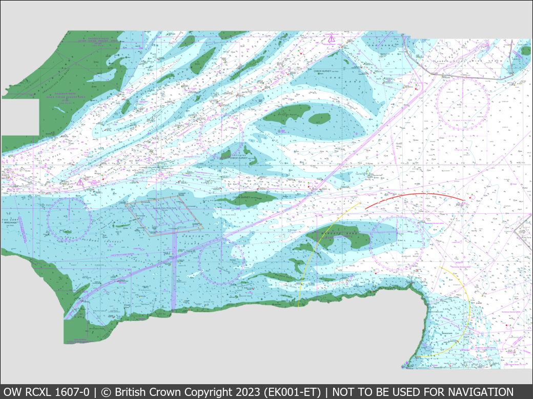 UKHO Raster Chart XL 1607