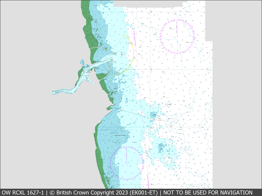 UKHO Raster Chart XL 1627
