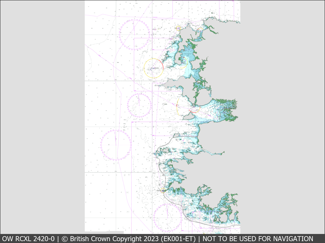 UKHO Raster Chart XL 2420