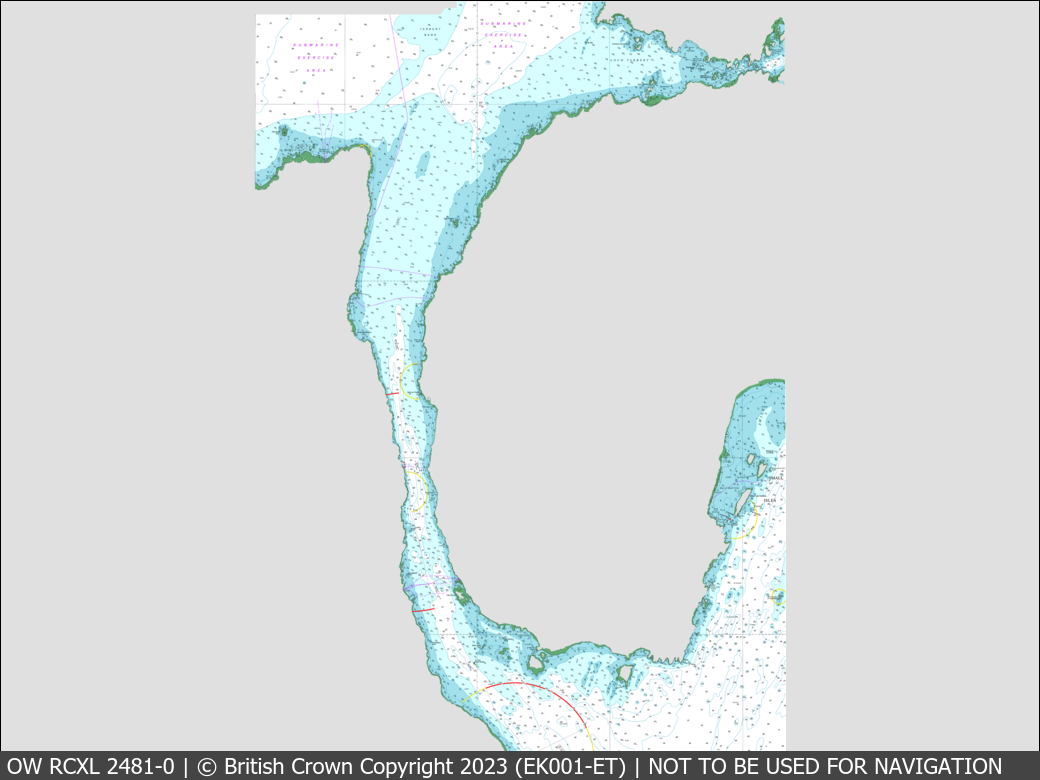 UKHO Raster Chart XL 2481