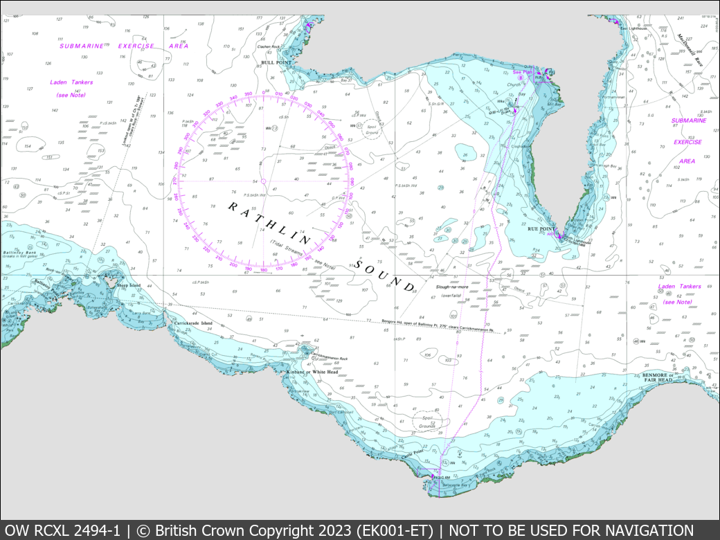 UKHO Raster Chart XL 2494