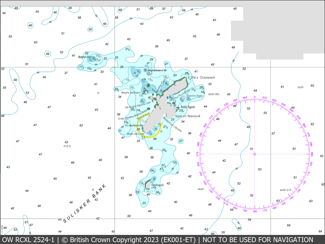 UKHO Raster Chart XL 2524