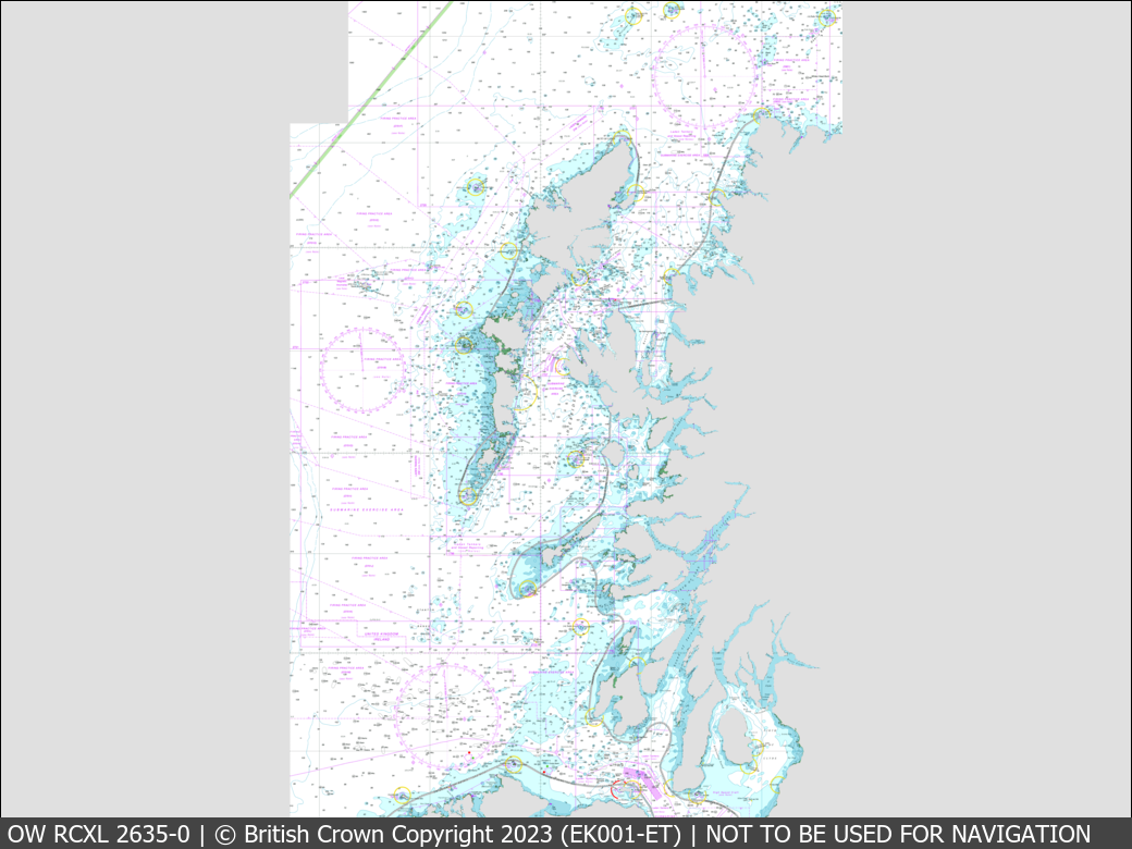 UKHO Raster Chart XL 2635