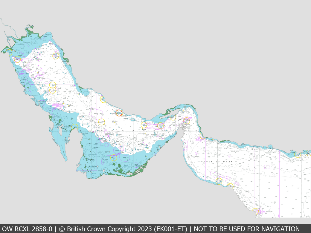 UKHO Raster Chart XL 2858