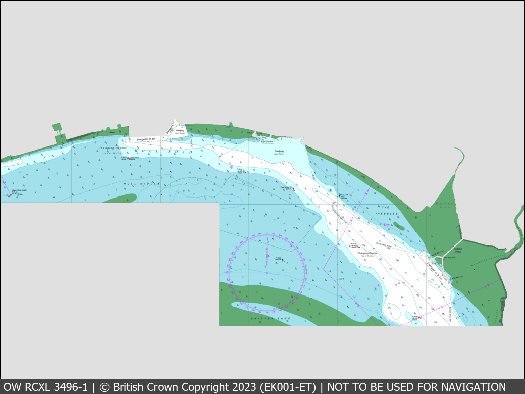 UKHO Raster Chart XL 3496